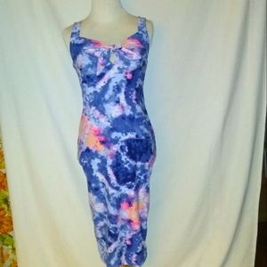 COPY - Bodycon Tie Dye Dress (S)